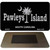 Pawleys Island Black Novelty Metal Magnet M-5335