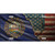 New Hampshire/American Flag Novelty Metal License Plate