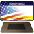 Pennsylvania with American Flag Novelty Metal Magnet M-12367