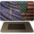 Indiana/American Flag Novelty Metal Magnet M-12393