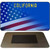 California with American Flag Novelty Metal Magnet M-12437