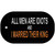 All Men Are Idiots Novelty Metal Dog Tag Necklace DT-11666