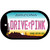 Drive Pink Arizona Novelty Metal Dog Tag Necklace DT-9636