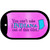 Indiana Girl Novelty Metal Dog Tag Necklace DT-9805