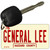 General Lee Novelty Metal Key Chain KC-8716