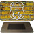 Route 66 Yellow Brick Wall Novelty Metal Magnet M-11459