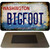 Bigfoot Washington Novelty Metal Magnet M-12483