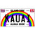 Kauai Hawaii Novelty Metal License Plate