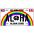 Aloha Hawaii Novelty Metal License Plate LP-12551