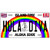 Hula Diva Hawaii Novelty Metal License Plate