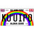 Ku Uipo Hawaii Novelty Metal License Plate