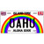 Oahu Hawaii Novelty Metal License Plate