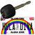 Hula Diva Novelty Metal Key Chain KC-12556