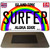 Surfer Novelty Metal Magnet M-12549