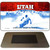 Utah State Blank Novelty Metal Magnet M-2259