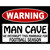 Man Cave We Interrupt This Marriage Metal Novelty Parking Sign