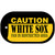 Caution White Sox Fan Area Novelty Metal Dog Tag Necklace DT-2629