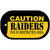Caution Raiders Fan Area Novelty Metal Dog Tag Necklace DT-2521