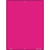 Solid Hot Pink Metal Novelty Parking Sign