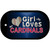 This Girl Loves Her Cardinals Novelty Metal Dog Tag Necklace DT-8092