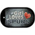 This Girl Loves Her Spurs Novelty Metal Dog Tag Necklace DT-8442