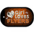 This Girl Loves Her Flyers Novelty Metal Dog Tag Necklace DT-8455