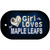 This Girl Loves Her Maple Leafs Novelty Metal Dog Tag Necklace DT-8458