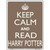 Keep Calm And Read Harry Potter Metal Novelty Parking Sign