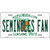 Seminoles Fan Novelty Metal License Plate