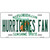 Hurricanes Fan Novelty Metal License Plate