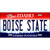 Boise State Novelty Metal License Plate