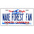 Wake Forest Fan Novelty Metal License Plate