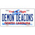 Demon Deacons Novelty Metal License Plate