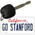 Go Stanford Novelty Metal Key Chain KC-12671