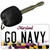 Go Navy Novelty Metal Key Chain KC-12809