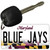 Blue Jays Novelty Metal Key Chain KC-12817
