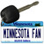 Minnesota Fan Novelty Metal Key Chain KC-12846