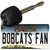 Bobcats Fan Novelty Metal Key Chain KC-12869