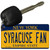 Syracuse Fan Novelty Metal Key Chain KC-12919