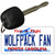 Wolfpack Fan Novelty Metal Key Chain KC-12945