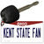 Kent State Fan Novelty Metal Key Chain KC-12959