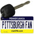 Pittsburgh Fan Novelty Metal Key Chain KC-12994