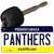 Panthers Novelty Metal Key Chain KC-12995