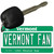 Vermont Fan Novelty Metal Key Chain KC-13075