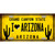 I love Arizona Novelty Metal License Plate