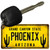 Arizona Phoenix Novelty Metal Key Chain KC-12311