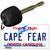 North Carolina Cape Fear Novelty Metal Key Chain KC-12292