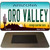 Arizona Oro Valley Novelty Metal Magnet M-12047