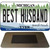 Michigan Best Husband Novelty Metal Magnet M-11904