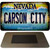 Nevada Carson City Novelty Metal Magnet M-12067